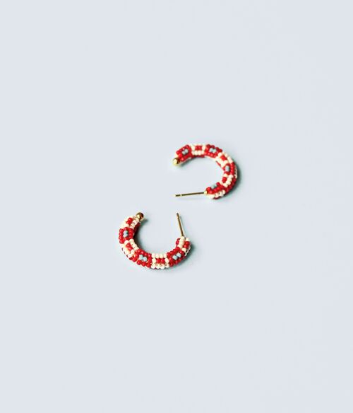 Sonia - Open hoop earrings