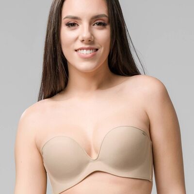 Miracle One Molded Strapless beige