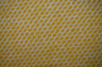Couverture lit bébé laine - jaune 5