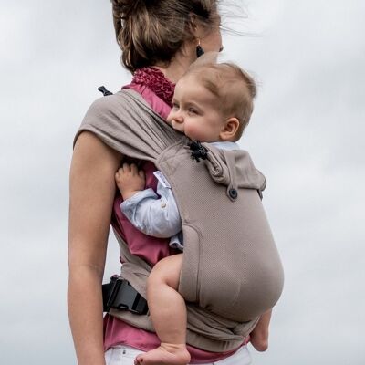 Baby Carrier Brown Wrap & Go Baby