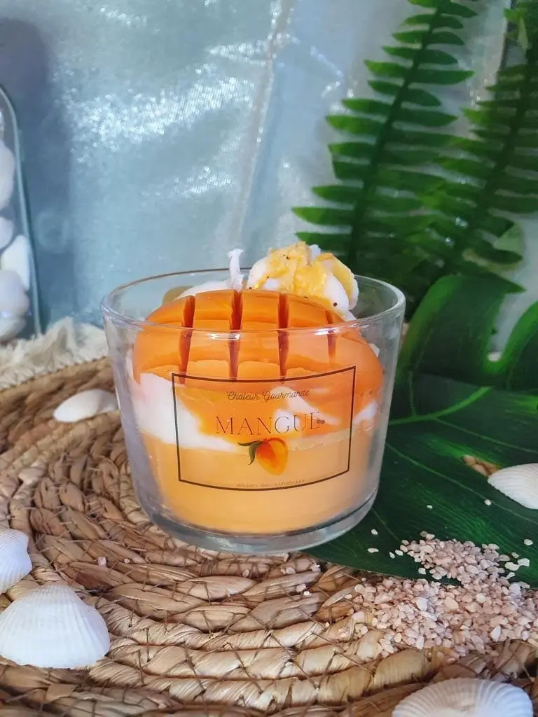 Bougie Parfumée Naturelle Fiji - Mangue, Melon & P... | Marque Drake Home Fragrances, Neuf Originale