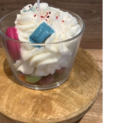 Candy verrine candle