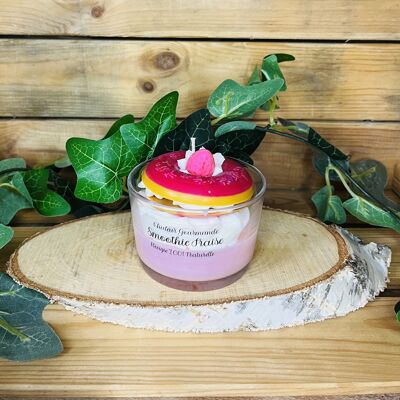 Donuts smoothie verrine candle