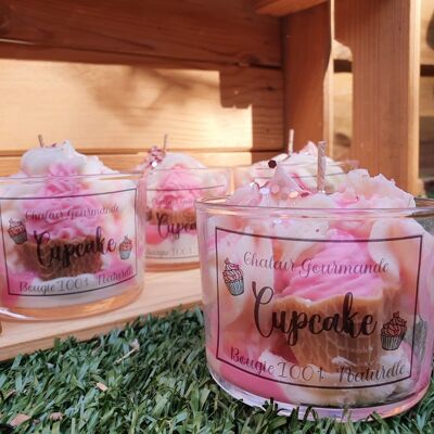 Cup cake verrine candle