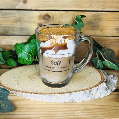 candela per tazza di caffè