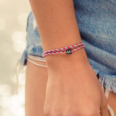 Personalisiertes Armband Pink