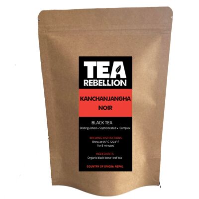 Kanchanjangha Noir - Schwarzer Tee | 25 Pyramiden - FOODSERVICE