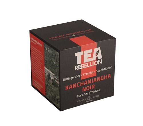 Kanchanjangha Noir - Black Tea | Nepal | Biodegradable Bags