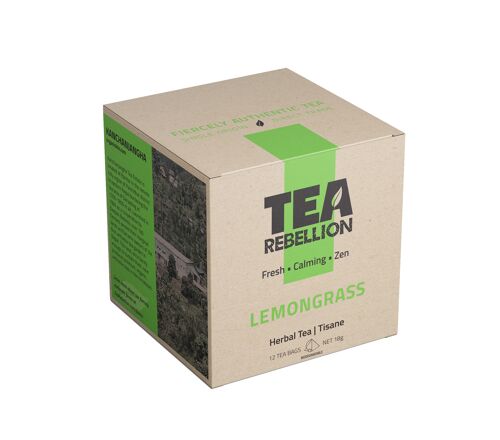 Lemongrass - Herbal Tea | Nepal | Biodegradable Pyramid Bags