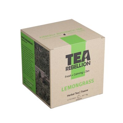 Lemongrass - Herbal Tea | Nepal | Biodegradable Pyramid Bags