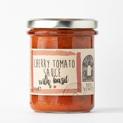 Sauce tomate cerise au basilic