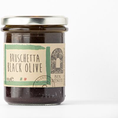 Bruschetta Black Olives