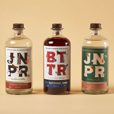 STARTER PACK JNPR I ALCOHOL-FREE SPIRITS I (18 BOTTLES=6x3)