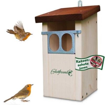 ERDENFREUND® robin nesting box cat-proof