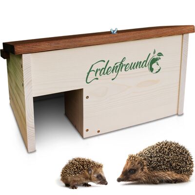 ERDENFREUND® hedgehog house nesting and hibernation