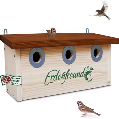 Caja nido para gorriones ERDENFREUND®