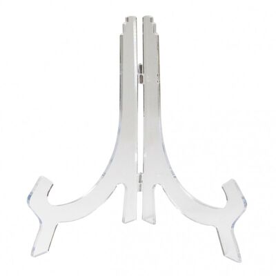 plate stand transparent medium up to 25cm