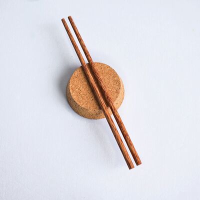 Coconut wood chopsticks 25 cm | Reusable - Shops and Restaurants