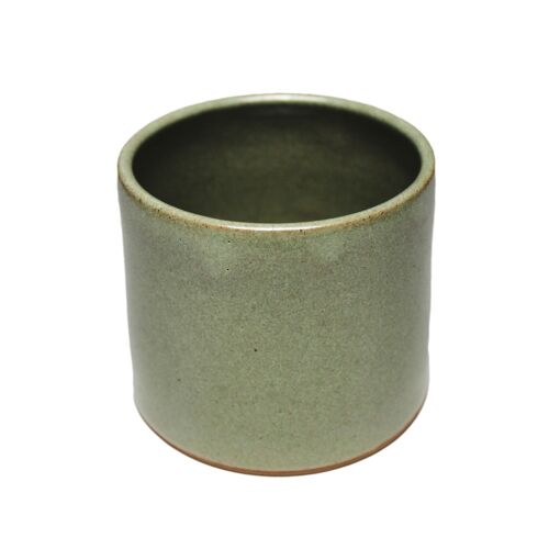 Mini Sage Green Handmade Plant Pot