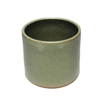 Mini Sage Green Handmade Plant Pot