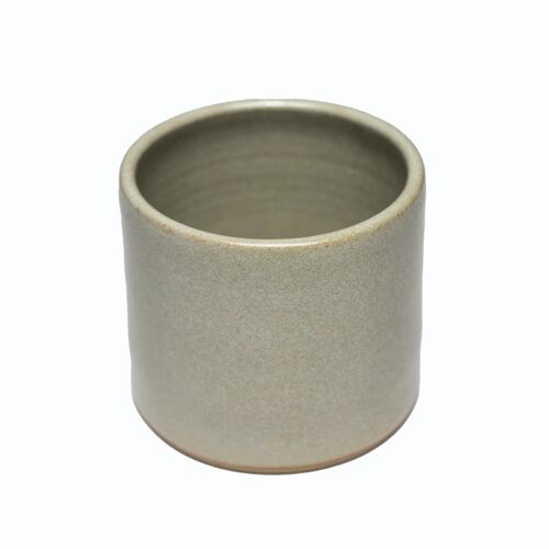 Mini Dove Grey Handmade Plant Pot