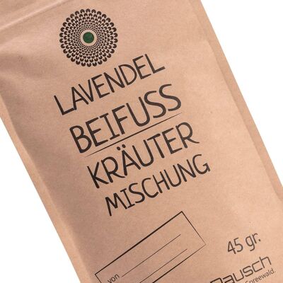 Lavender mugwort tea blend from SpreeRausch