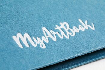 MyArt®Book A4 Classeur d'artiste à anneaux Bleu - 920501 1