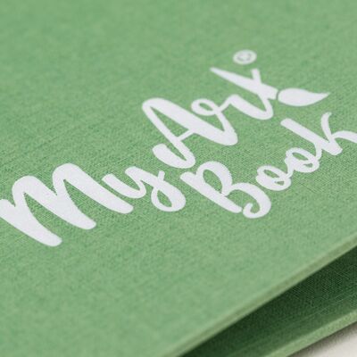 MyArt®Book A5 Artist's folder ring binder Green - 920506