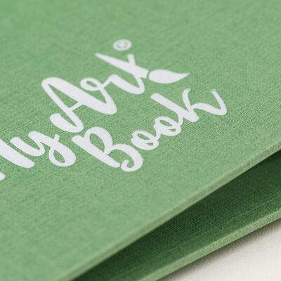 MyArt®Book A5 Artist's folder ring binder Green - 920506