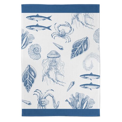 Antiquarian Sealife Tea Towel