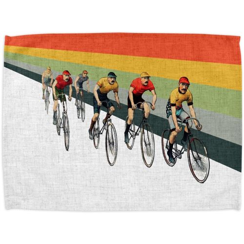 Cameron Vintage Cycling Tea Towel