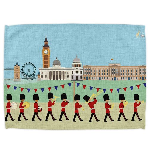 London Seasons Summer Tea Towel