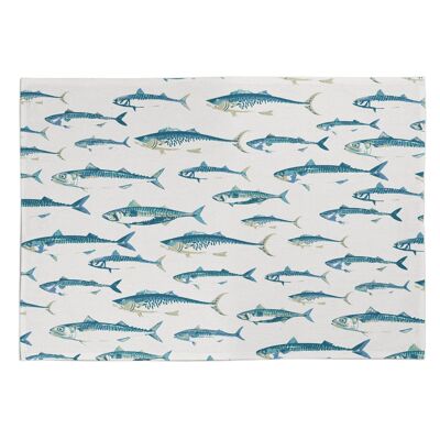 Mackerel Tea Towel