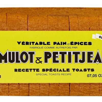 PAIN D'EPICES SPECIAL TOAST NATURE