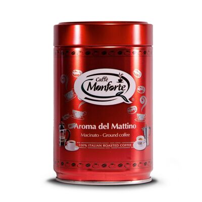 Café moulu torréfié Caffe Monforte Aroma del Mattino