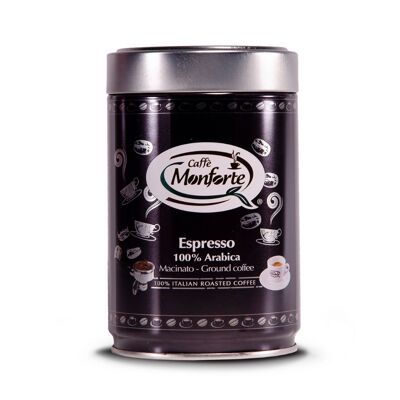 Caffe Monforte Espresso 100% Arabica moulu torréfié