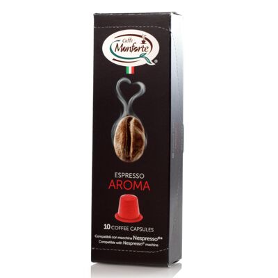 Cápsulas de café Caffe Monforte Espresso Aroma