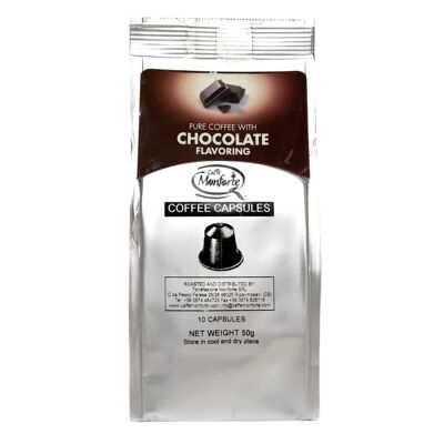 Caffe Monforte Espresso-Kaffeekapseln Schokolade
