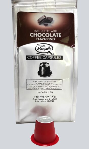 Caffe Monforte Capsules de café Espresso Chocolat 3