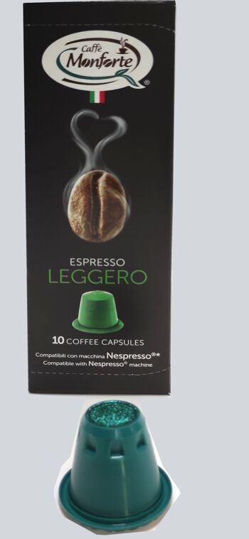 Capsules de café Caffe Monforte Espresso Leggero 2