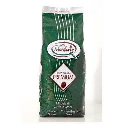 Caffe Monforte Espresso Premium geröstete Kaffeebohnen