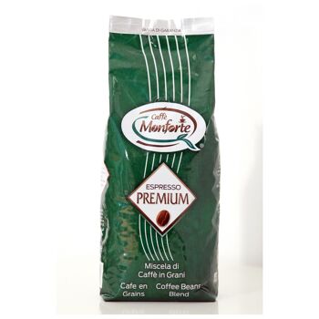 Caffe Monforte Espresso Premium grains de café torréfiés 1