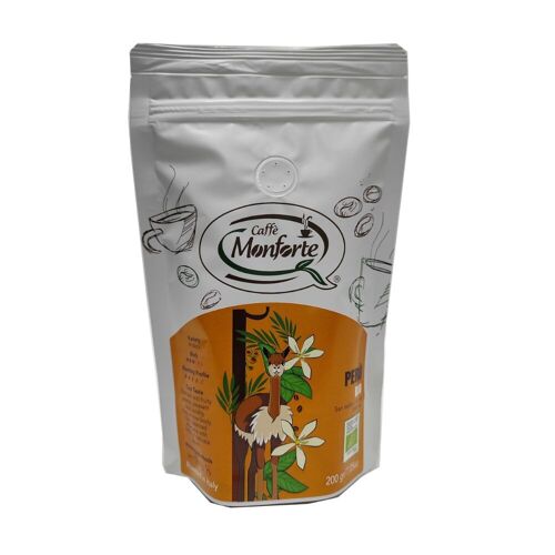 Caffe Monforte Organic Peru single-origin specialty coffee