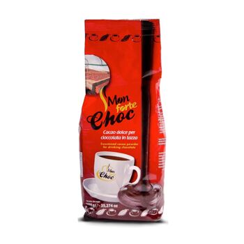MonforteChoc sweetend cacao en poudre pour chaud et froid 1kg 1