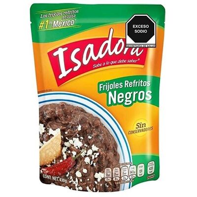 Frijoles negros fritos - Isadora - 430 gr