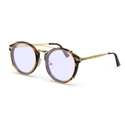 Hemmet® | Vintage Raider Clip Tortoise TINTS - Bleu Cristal