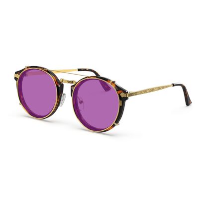 Hemmet® | Vintage Raider Clip-on Tortoise TINTS - Púrpura