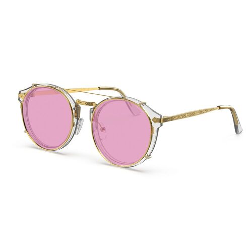 Hemmet® | Vintage Raider Clip-on Crystal TINTS - Pastel Pink