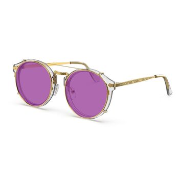 Hemmet® | Vintage Raider Clip Crystal TINTS - Violet 1