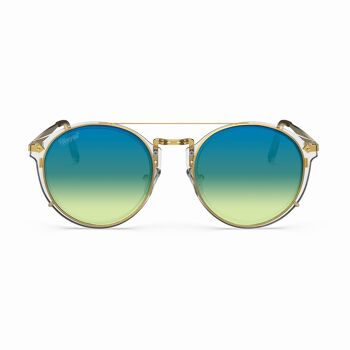 Hemmet® | Vintage Raider Clip Crystal SUN - Bleu Requin 4